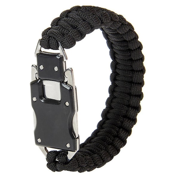 Paracord Udendørs Værktøjsarmbånd Overlevelsesudstyr Multifunktionelt Overlevelsesarmbånd Til Udendørs Camping Vandreture Fiskeri