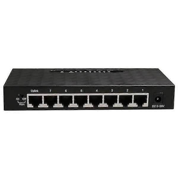 8 Port Gigabit Netværk Switch 1000mbps Gigabit Ethernet Netværk Switch Lan Hub Ethernet Smart Switch