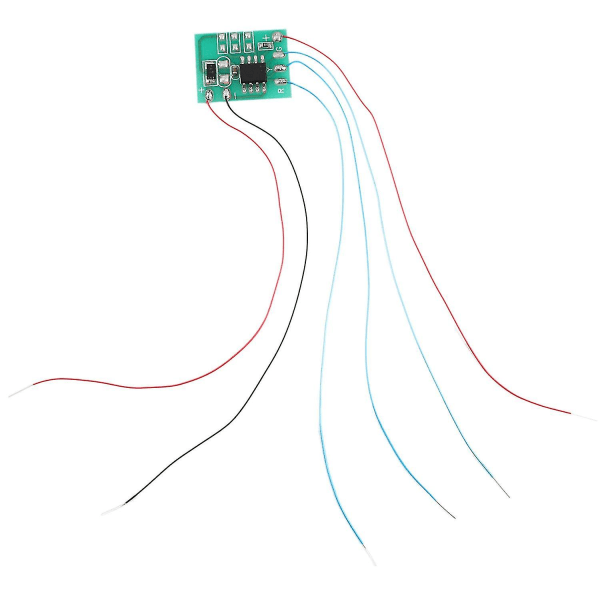 3-farvet lyssignaler Ho Oo skala model 6LED til gør-det-selv sandbord