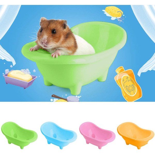 Hamsterin hiekkakylpyamme, Mini muovinen hamsterin hiekkakylpyastia