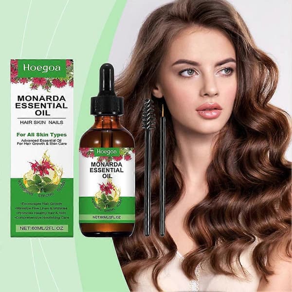 Monardaolie til hårvækst, udglatter fine linjer Antioxidant Chakraolie 30ml