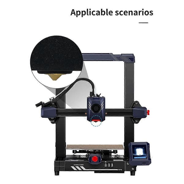 For 2 Hotend Sett 24V 60W Varmeelement Ekstruderhode Messingdyse for 2 Neo/Max/Plus 3D-printer