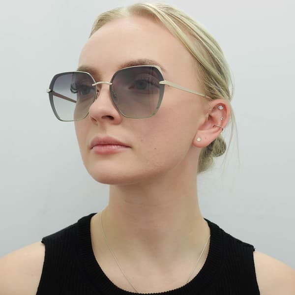 Ted Baker Solbriller TB1657 Noa 402 Sølv Grønn