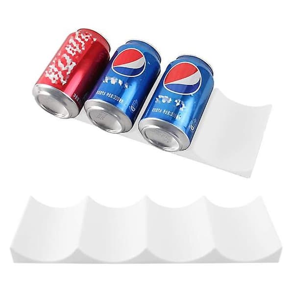 2 vita plastflaskhållare för vin