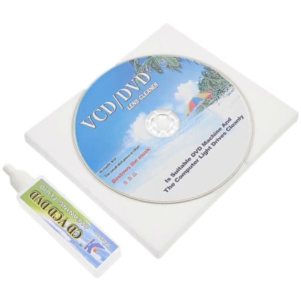 CD/VCD/DVD-afspiller rengøringssæt - Forbedrer lydkvaliteten - 1 sæt