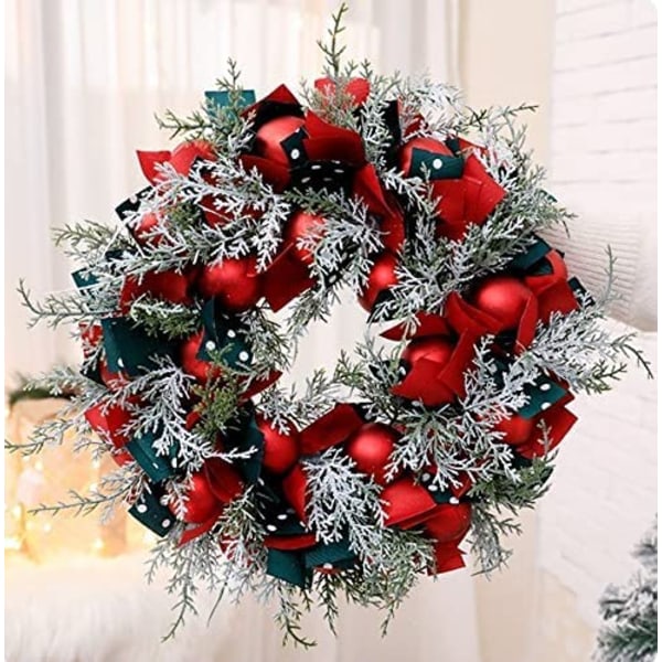 Christmas wreath outdoor wreath holder 40 cm