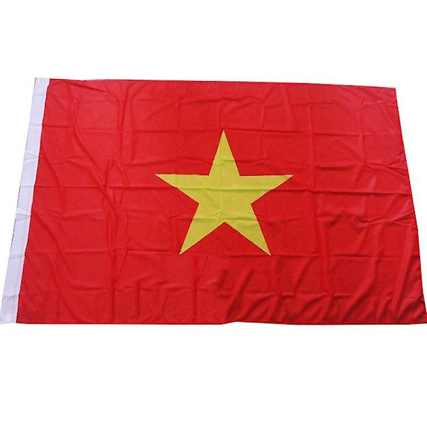 Zxz Gratis Frakt Vietnam Flagga Banner 3x5 Fot 90x15
