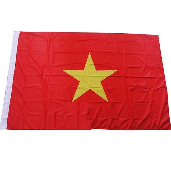 Zxz Gratis Pengiriman Bendera Vietnam Spanduk 3x5 Kaki 90x150cm Vn Bendera Negara Vietnam Bendera Nasional
