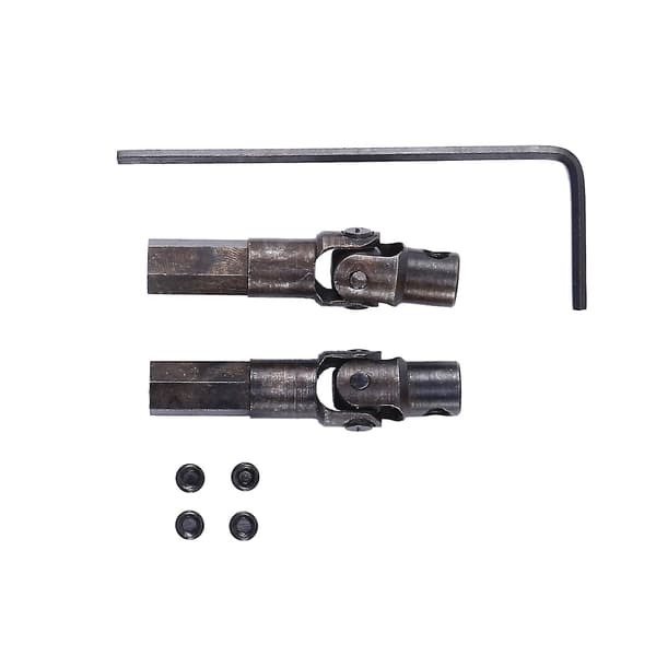 2 stk. Metal Universal Styreled Universalaksler Tilbehør