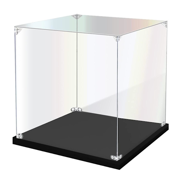 Transparent akrylboks, blindboks, støvtæt boks, manuel akryldisplayboks