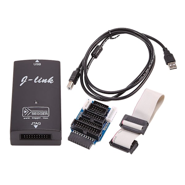 Emulator V8 Jtag Adapter Converter V9 Debugger Arm Cortex-/m0 Programmer Emulator Downloader Med Kabel För