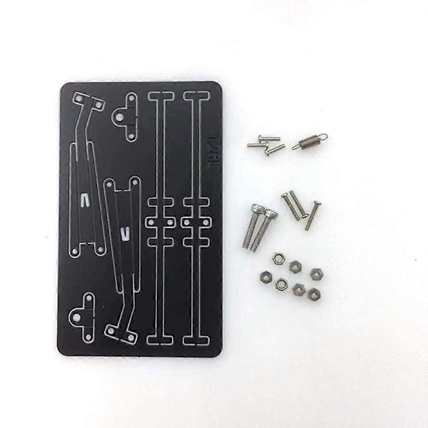 Vindrutetorkare i metall för 1/10 RC Crawler Bil AXIAL SCX10 TRX4 G500 Uppgraderingsdelar