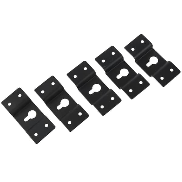 DIY O Lydboks Ser Montering Jernkrok H-plate 5 stk