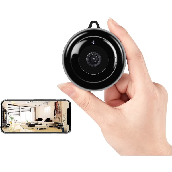 Mini skjult kamera, Hd 1080p trådløst wifi lille kamera med nattesyn