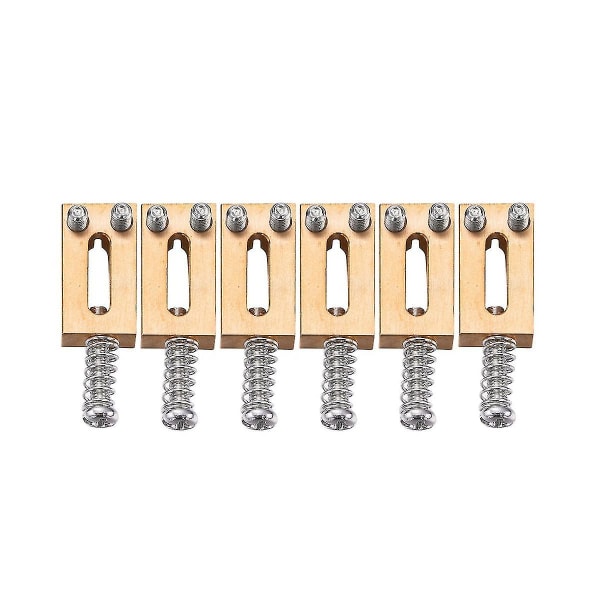 6 kpl sähkökitaran yksittäinen Shake Tremolo Bridge String Cod