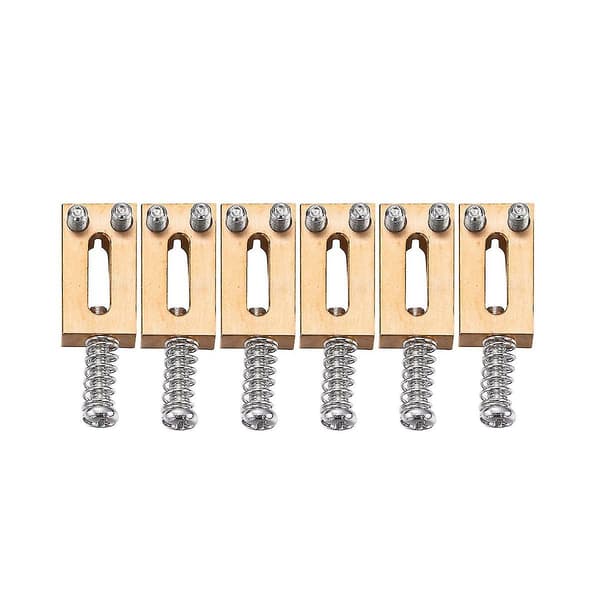 6 st Elektrisk Gitarr Singel Shake Tremolo Brygga Sträng Cod