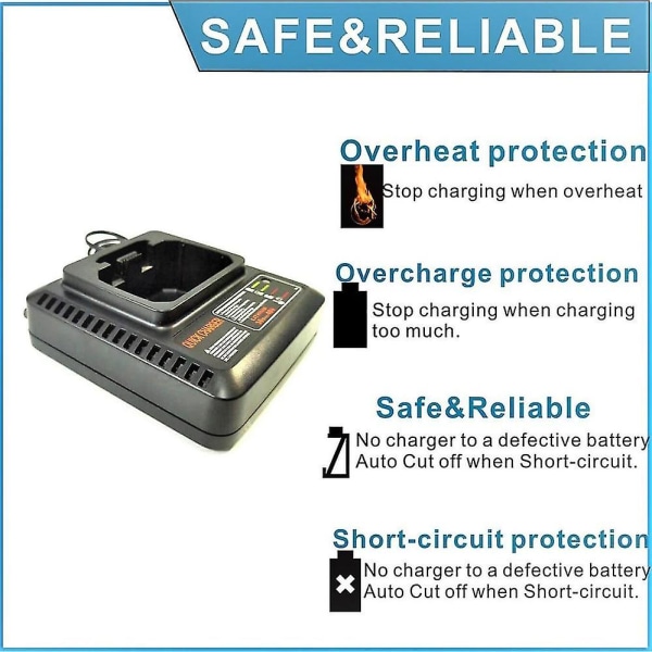 Lcs36 Lcs40 Batterilader for Black & Decker 36v 40v Max Lithium-ion Batteri Lbxr36 Lbx36 Lbxr20