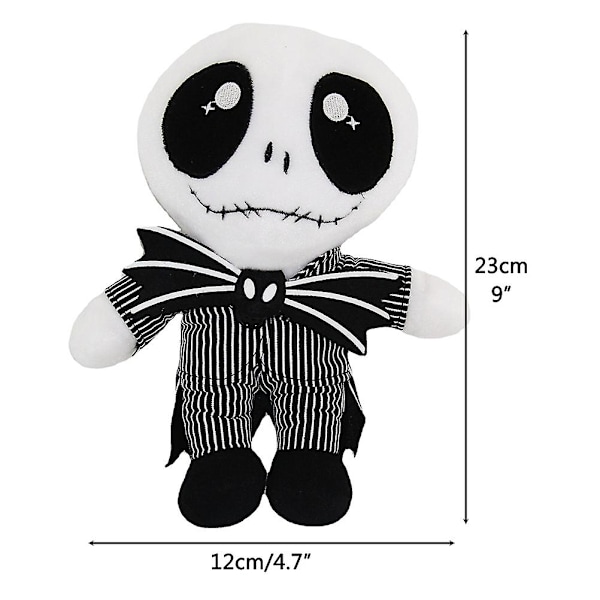 Nightmare Before Christmas Jack Sally Plyschdocka Leksak The Nightmare Before Christmas Samling Leksak För Barn