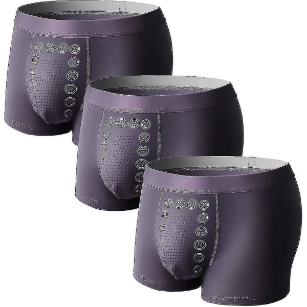 3 kpl EFT-energiahoitohousut miehille, energiahoitohousut miehille, energiahoitohousut miehille Purple 2XL