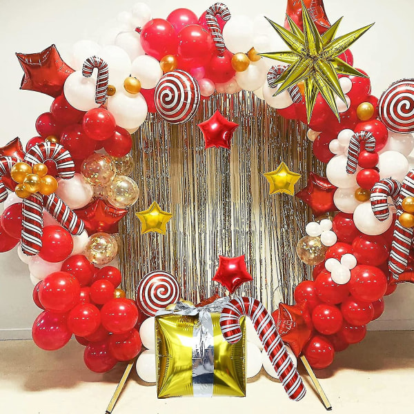 Garland Arch Kit Punaisella C S Box S Red S, Foil S