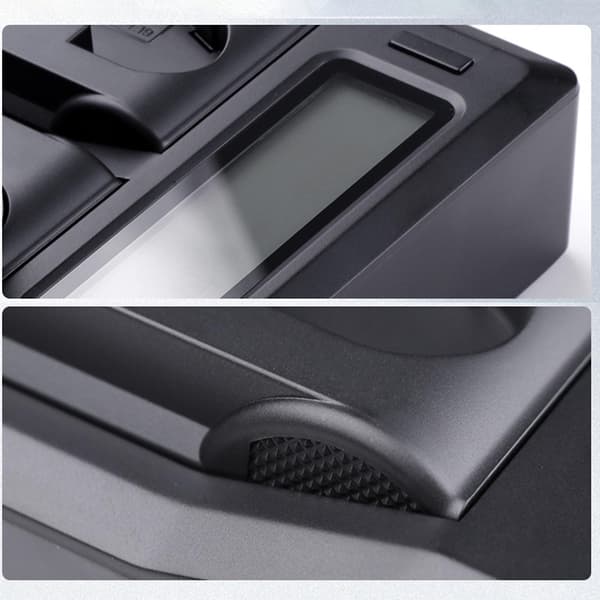 Batterilader for LP-E19 LP-E4 EOSR3 1DX Mark II 1DX2 1DX3 EU-kontakt Tilbehør