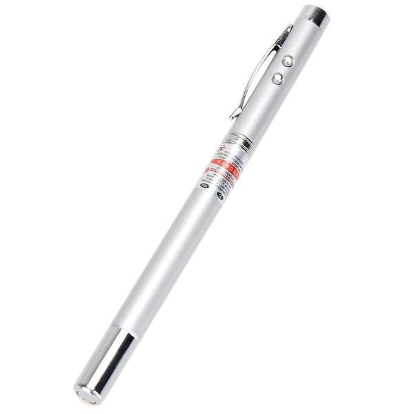 5-i-1 Retractable Led Pointer 0,5 mm Kuglepen Multifunktion Hjem