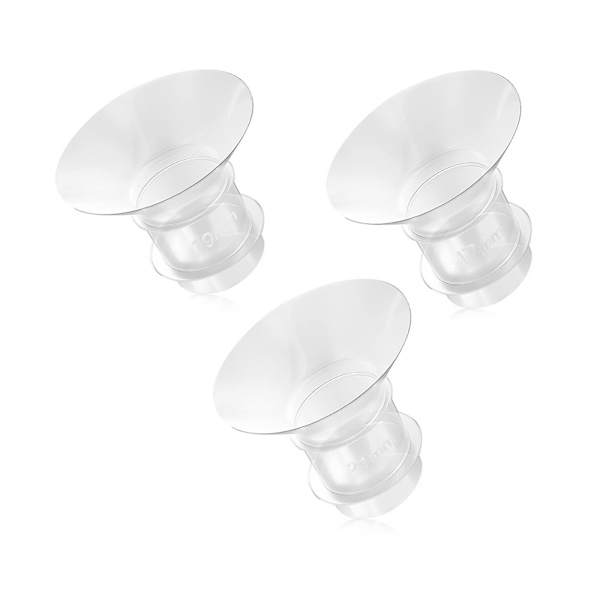3 kpl rintapumpun laippa-adapterit, rintakilven muuntaja, käytännöllinen rintapumpun vaihto 17 mm 19 mm 21 mm
