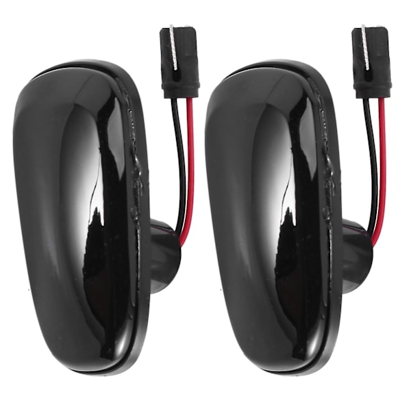 2 kpl Auton Sivuvalo Led Vilkku Ilmaisinlamppu Opel Zafira A 99-05 G 98-09 Musta