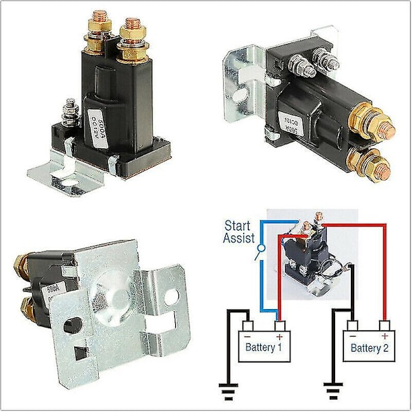 Bilstartrelä 4 fot hög ström automatisk avstängningsrelä