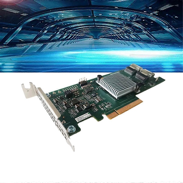Adapterikortti Wave SA5212H2 LSI2308 PCI-E 6GB -sarjakortille, ei välimuistia, ei akkua, kiintolevykortti