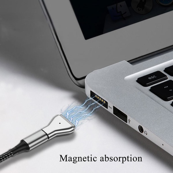 USB C -sovitin, tyyppi C - MagSafe 2 -sovitin MacBook-laturille