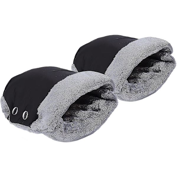Rattailat vaunuihin, vedenpitävä, tuulenpitävä, kädenlämmitin lämpimällä fleece-vuorella