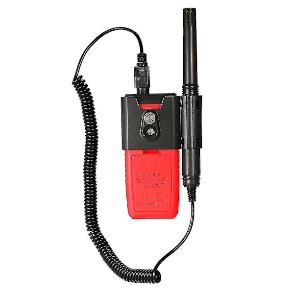 Uni-t UT333S Mini Temperatur- og Luftfugtighedsmåler LCD Digital Thermo-hygrometer Psychrometer Tester med Enhed. [Gratis Forsendelse]