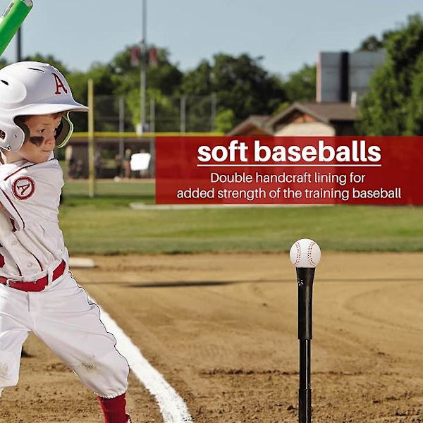 Sport Baseball Reduceret Impact Baseball 10 tommer Voksen Ungdom Blød Bold Til Spil Konkurrence Pitching C
