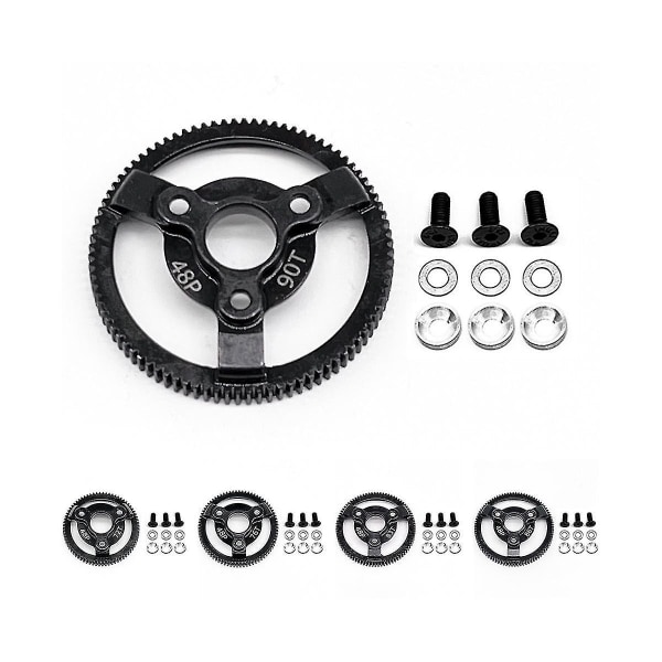 Hårdad stål 48p växel för Slash 2wd Vxl Bandit Stampede Drag Slash uppgraderingsdelar, 86t