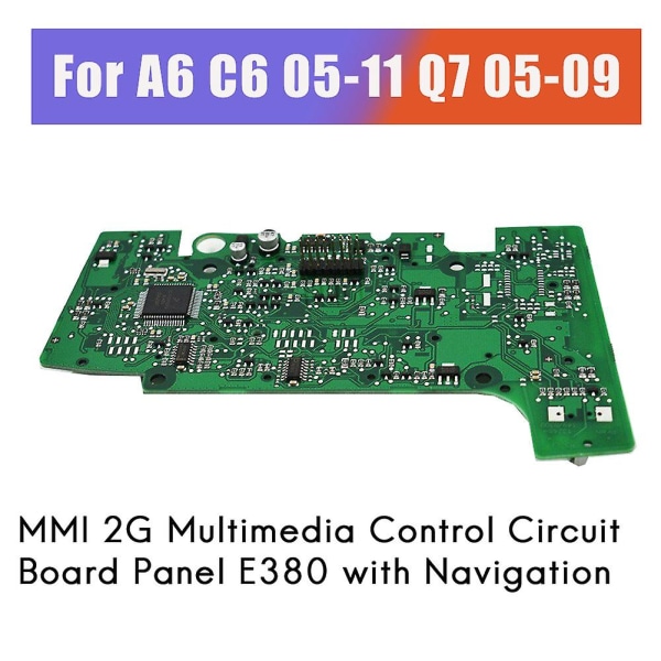 4l0919610 4f1919611 För - A6 05-11 Q7 05-09 Mmi 2g Multimedia Kontrollkretskort Panel E380 Med