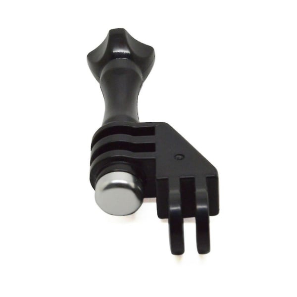 90 Graders Riktning Adapter Armbågsfäste Med Tumskruv För Gopro Hero 9/8/7/(2018)/6/5 Black