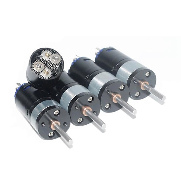 370 Metal Gearbox Sähköinen Vaihteistomoottori DC6V-12V MG DIY Päivitysosiin