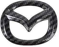 Maxdool Rød Ratstyrebetræk Sticker Sequins Ramme Trim Til Mazda 3 6 Cx-3 C