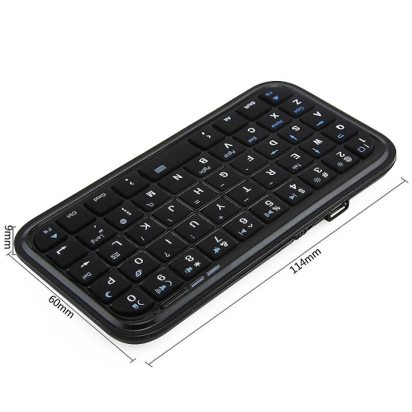 Mini Bluetooth trådlöst tangentbord Bärbar liten handtangentbord för  Android Smart Phone Bärbar dator d653 | Fyndiq