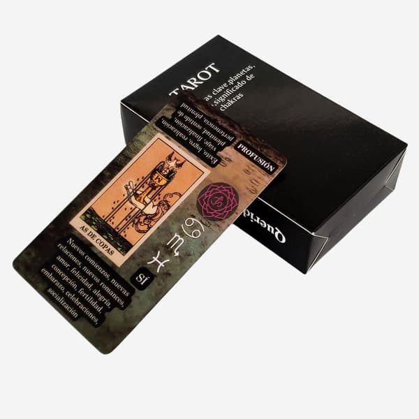 Populära brädspel Lär dig Tarot Spanska kort Learning Tarot