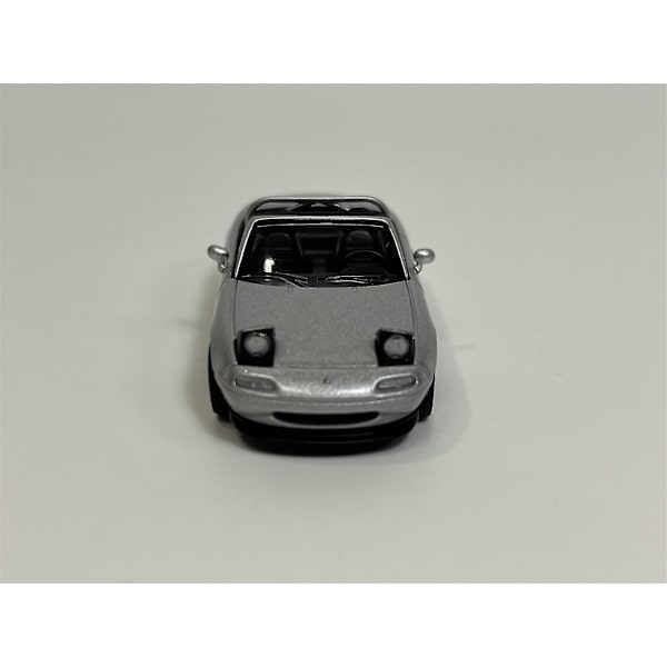 Mazda Miata Mx-5 Tuned Version Silver Stone Metallic Lhd 1:64 Mini Gt Mgt00407l