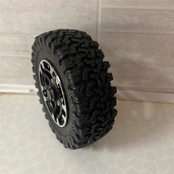 4 st 90 mm 1,9 Gummidäck Hjul Däck för 1/10 RC Crawler Bil TRX4 D90 Axial SCX10 II III Redcat