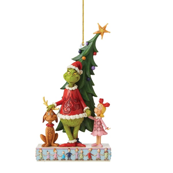 Christmas Grinch dekorasjon Juletre hengende person anheng dekorasjon