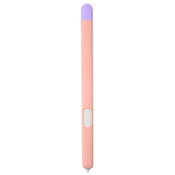 Galaxy Tad S6 Lite Pen Sleeve Pen Stylus Touch Pen Silikonetui Beskyttende erme Rosa