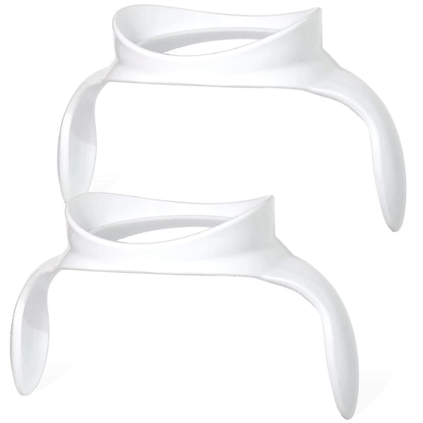 Babyflaskehåndtak for Philips Avent anti-kolikk og luftfri ventil babyflasker, kompatibel Avent flaskeholder for baby, 2 Count