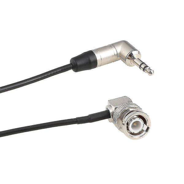 Lanxri Höger-vinklad BNC till 3,5 mm Mini-jack Timecode-kabel