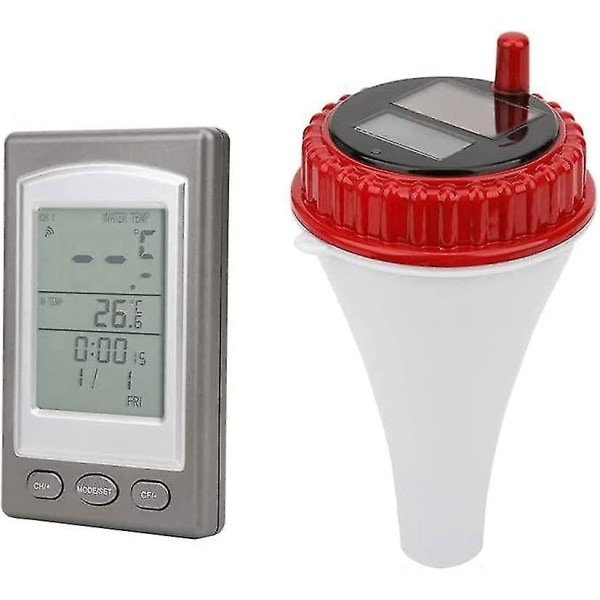 Flytande trådlös sol wifi termometer termometer, flytande sol pool termometer