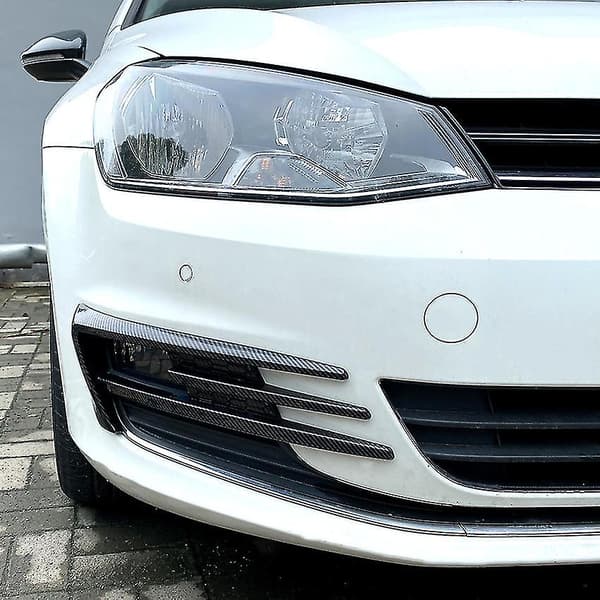 Til Golf 7 Mk7 2014 2015 2016 2017 Forlygtegitter Forlygteøjenbryn Dæksler Kulfiber