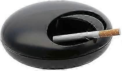 Pebble Askkopp med Lock (svart)
